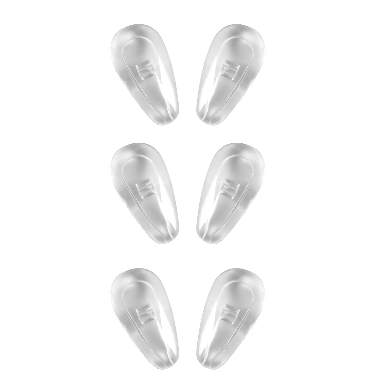 Hicycle2 Nose Pads Silicone For Oakley Sunglasses Screw In Nosepiece 3 pcs For Tincup OX3184 Tincup Carbon OX5094
