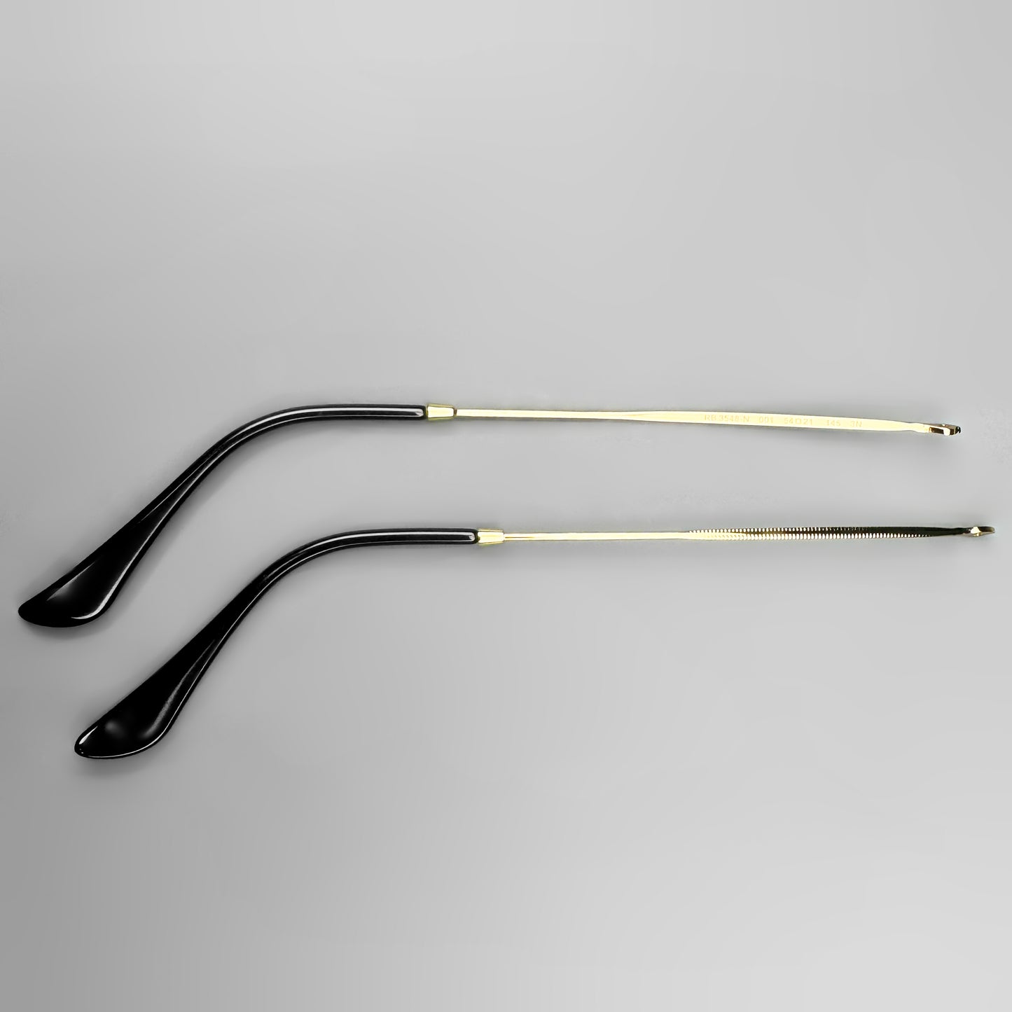 Eyeglasses Temple Arm For Ray Ban RB6448 Hexagonal Optics RB3447V Round Metal Optics Eyeglasses