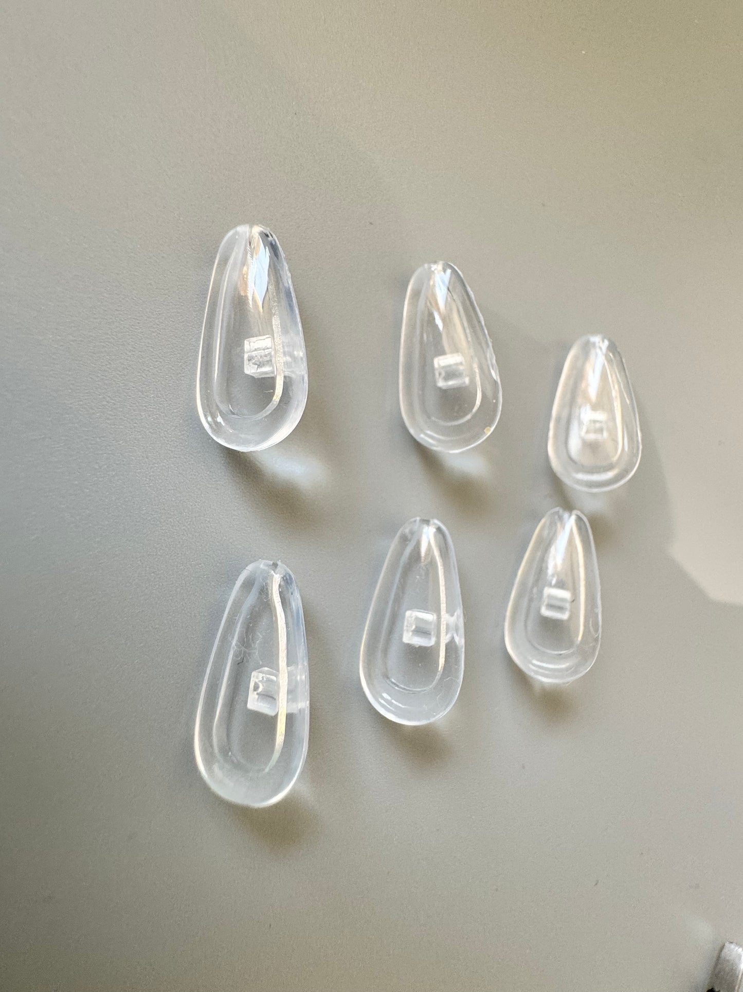 Hicycle2 Nose Pads Silicone For Oakley Sunglasses Screw In Nosepiece 3 pcs For Tincup OX3184 Tincup Carbon OX5094