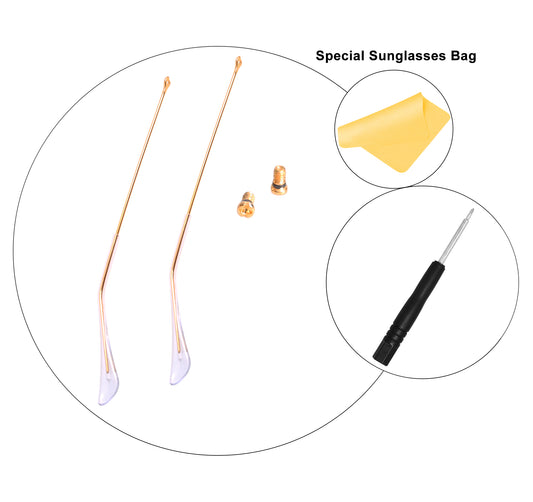 Eyeglasses Temple Arm For Ray Ban RB3025 RB3030 Outdoor man RB3362 Cook pit RB3558 RB1971 SQUARE RB3407 Sungalsses