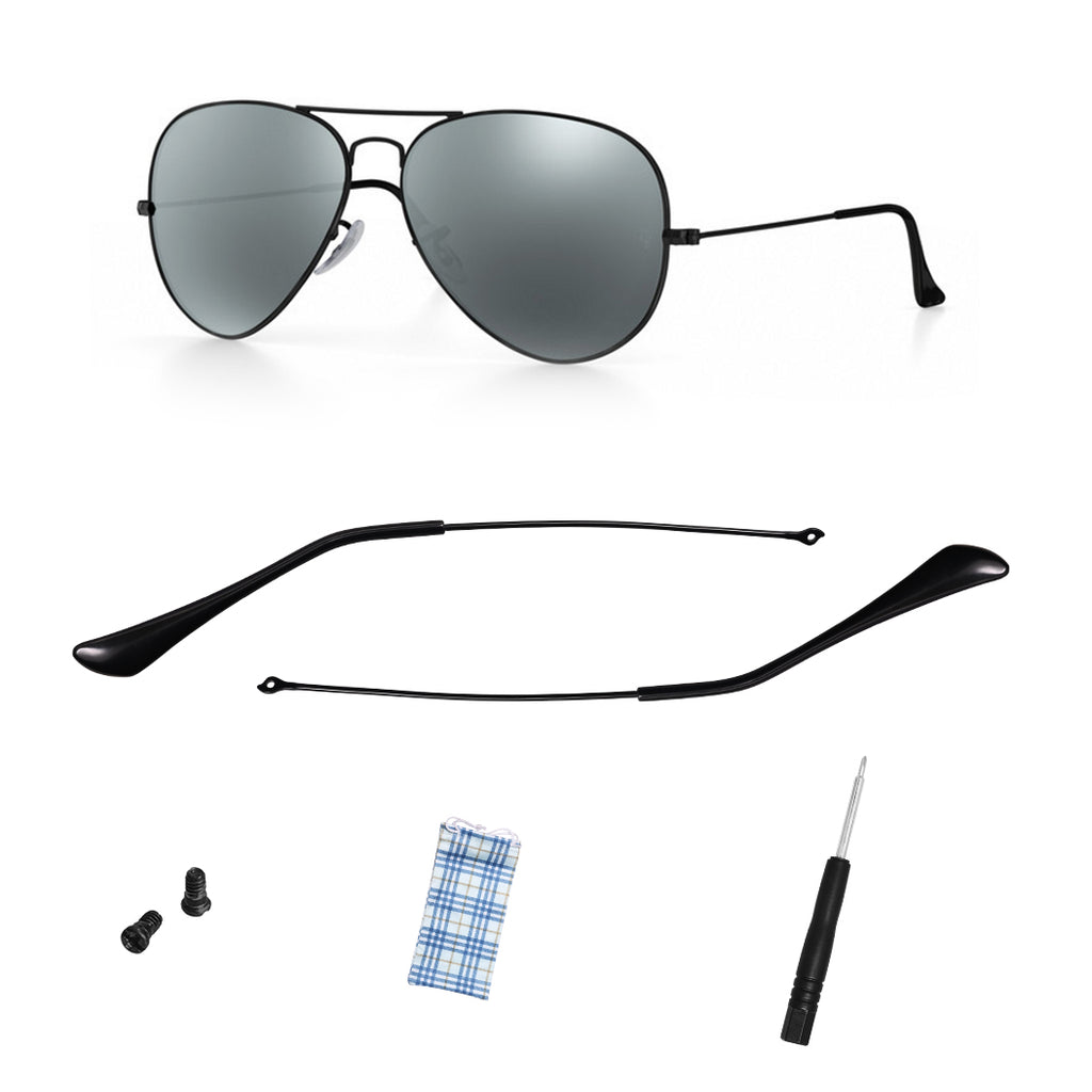Sunglasses Temple Arm For Ray Ban  RB3025 RB3026 RB3449 RB3025 RB3026 RB3044 RB3362 Aviator Sungalsses