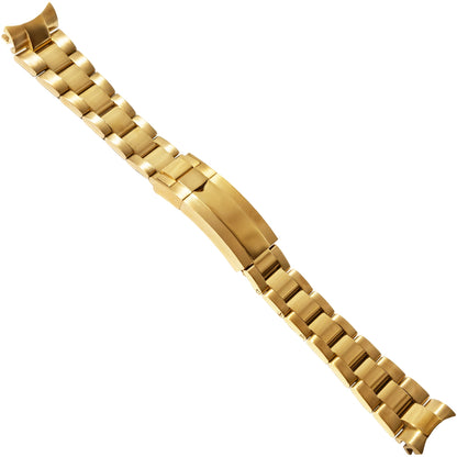 Oyster Watch Band Replacement For Rolex Gmt Datejust Submariner Oyster 16800 16810, Explorer II 16570 Adjustable Flip Lock 20Mm (Adjustable Frosted Sanding)