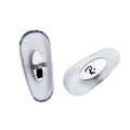 Ray-Ban Aviator Replacement Nose Pads 16mm Silver – RB3025 RB3026 RB3044 RB3136 Clip-On Repair Kit