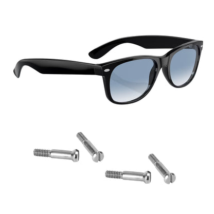 Hicycle2 4PCS Screws For Ray Ban RB2140 RB2168 RB4195 RB4148 RB4152 RB4168 RB4169 RB4340 RX5022 RX5121 RX5227 Replacement Temple Hinge Screw