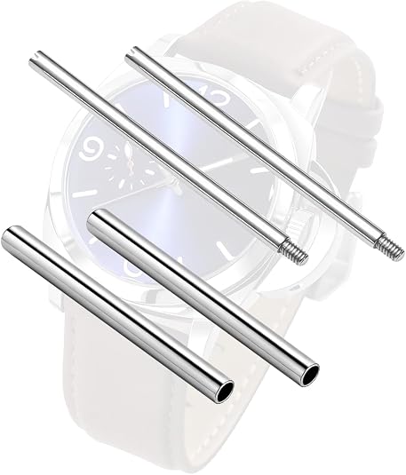 Screw And Tubes Replacement For 24mm Pam Strap Panerai 44mm Marina 2 Sets
