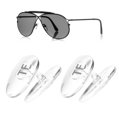 Replacement For Tom Ford Nose Pads Sunglasses Eyewear With Screw And Screwdriver 15mm 4pcs