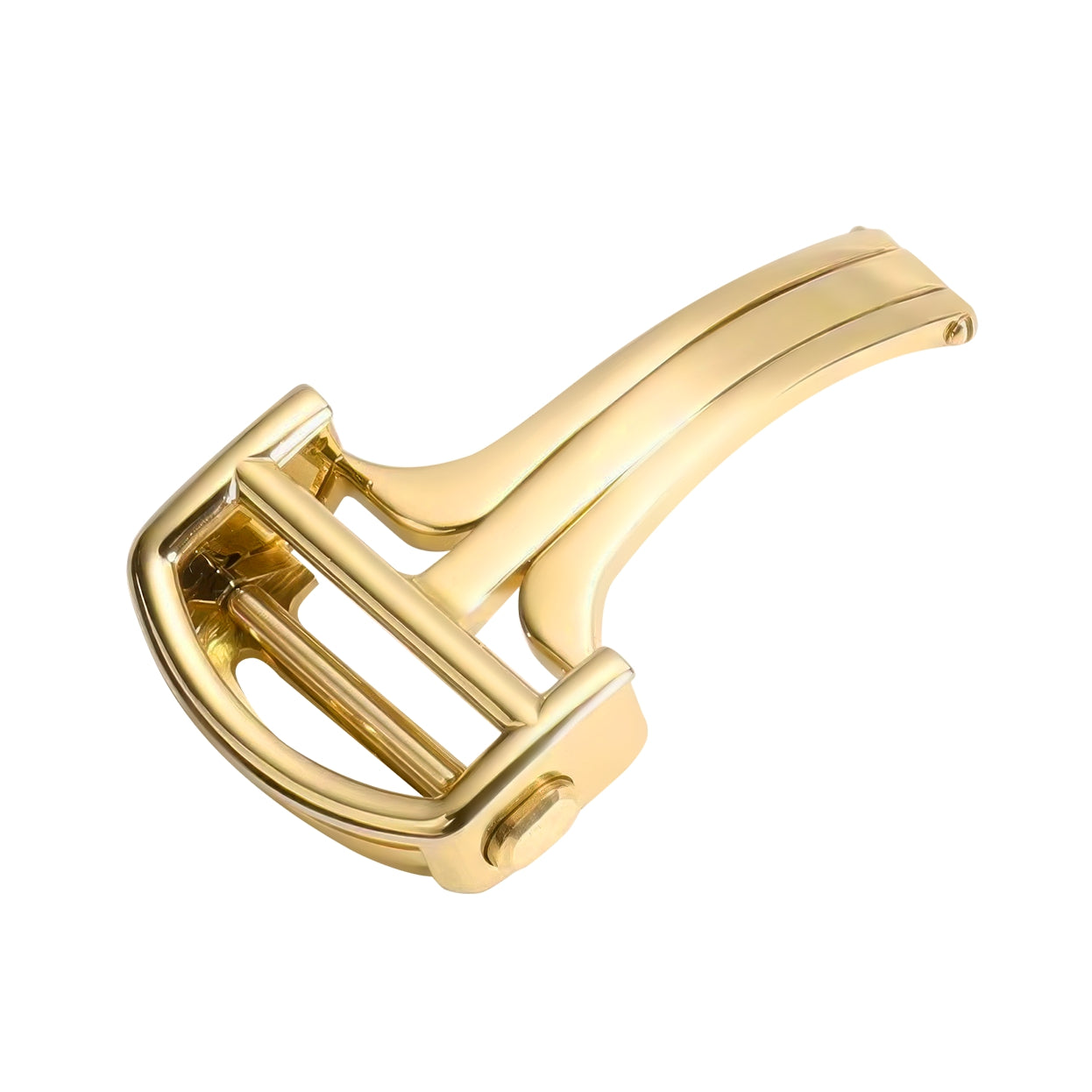 Buckle Clasp Band Replacement For Cartier Santos Stainless Steel Deployment Strap Buckle Watch Clasp OEM Stainless Steel 18mm