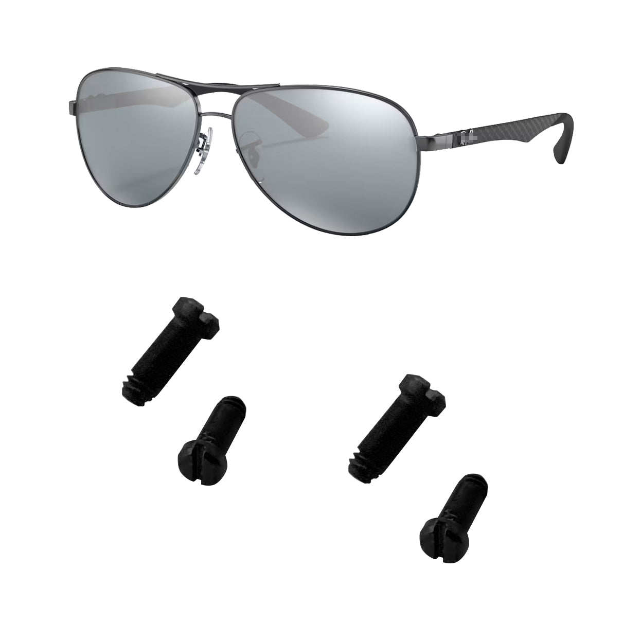Screws For  Sunglasses Ray Ban RB8301 R8313 RB8307 RB8303 Temple Hinge Screw