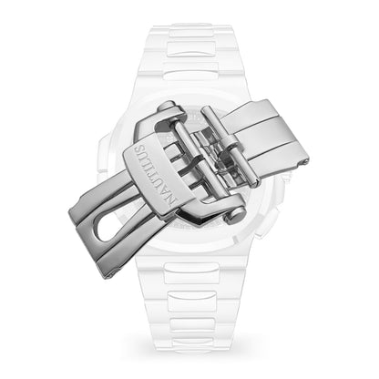 Nautilus Clasp Folding Buckle Replacement For Patek Philippe Nautilus Butterfly Buckle Stainless Steel 18mm