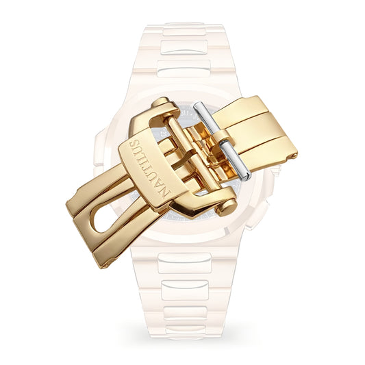 Nautilus Clasp Folding Buckle Replacement For Patek Philippe Nautilus Butterfly Buckle Stainless Steel 18mm