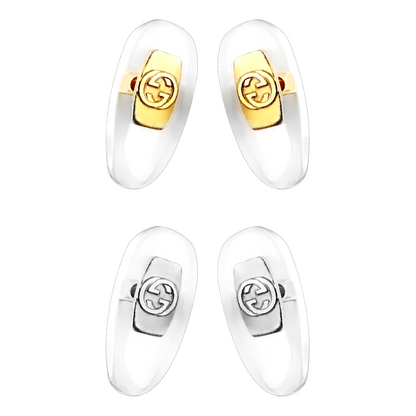Nose Pads for Gucci Eye Glass Eyeglass Sunglass Frames with Screws Screwdriver Set 14mm
