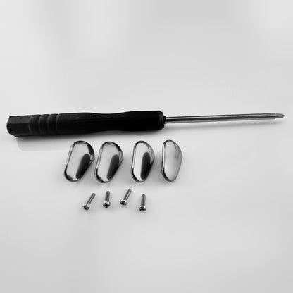 Hicycle2 2PCS Nose Pad For Ray Ban Titanium Eyeglasses Deadbolt OX5141 OX5138 OX5140 OX5149 OX5150 OO6046