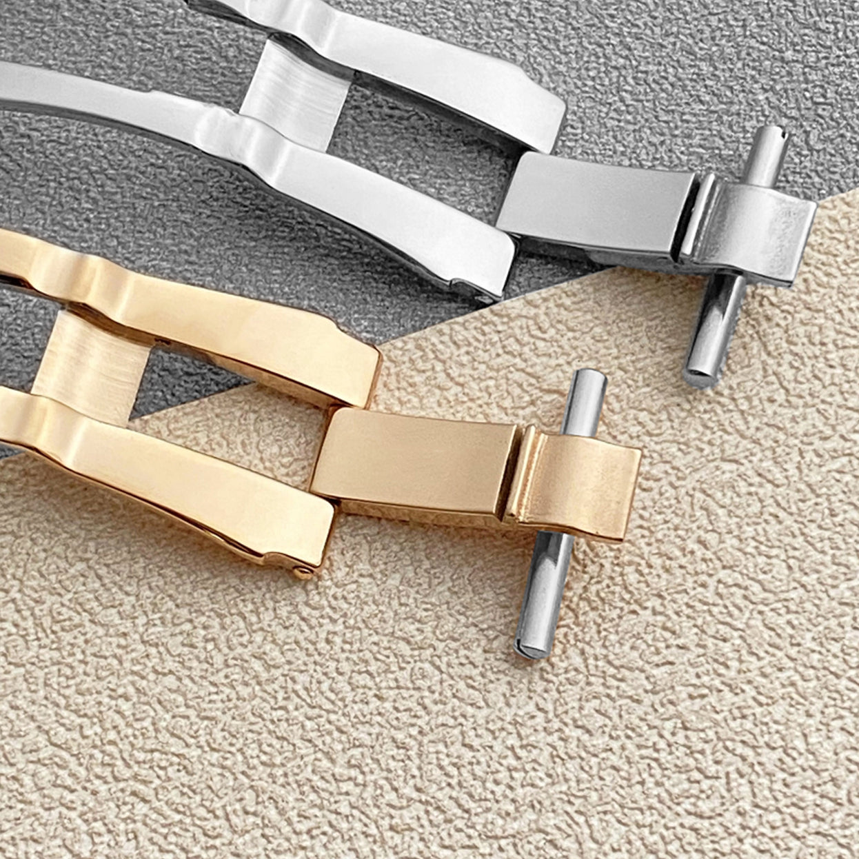 Nautilus Clasp Folding Buckle Replacement For Patek Philippe Nautilus Butterfly Buckle Stainless Steel 18mm