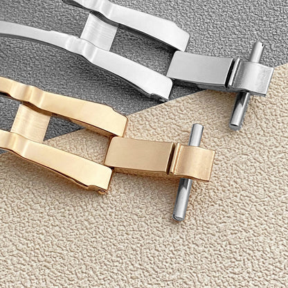 Nautilus Clasp Folding Buckle Replacement For Patek Philippe Nautilus Butterfly Buckle Stainless Steel 18mm