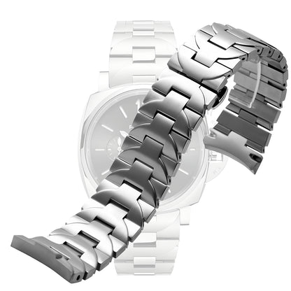 Watch Steel Strap Bracelet Replacement for Panerai Luminor Marina in Stainless Steel 22mm or 24mm