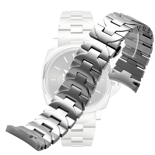 Watch Steel Strap Bracelet Replacement for Panerai Luminor Marina in Stainless Steel 22mm or 24mm