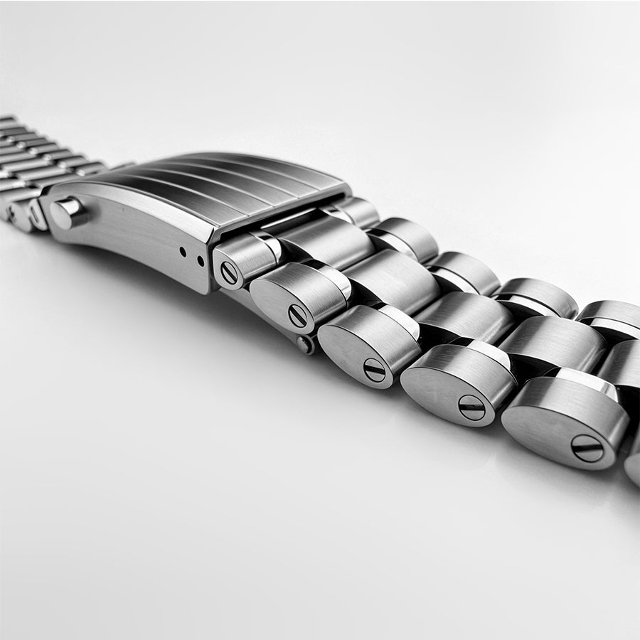Perfect Fit!  Original Omega Stainless Steel Watch Band Replacement for Omega Speedmaster 3861 "Sapphire Sandwich"