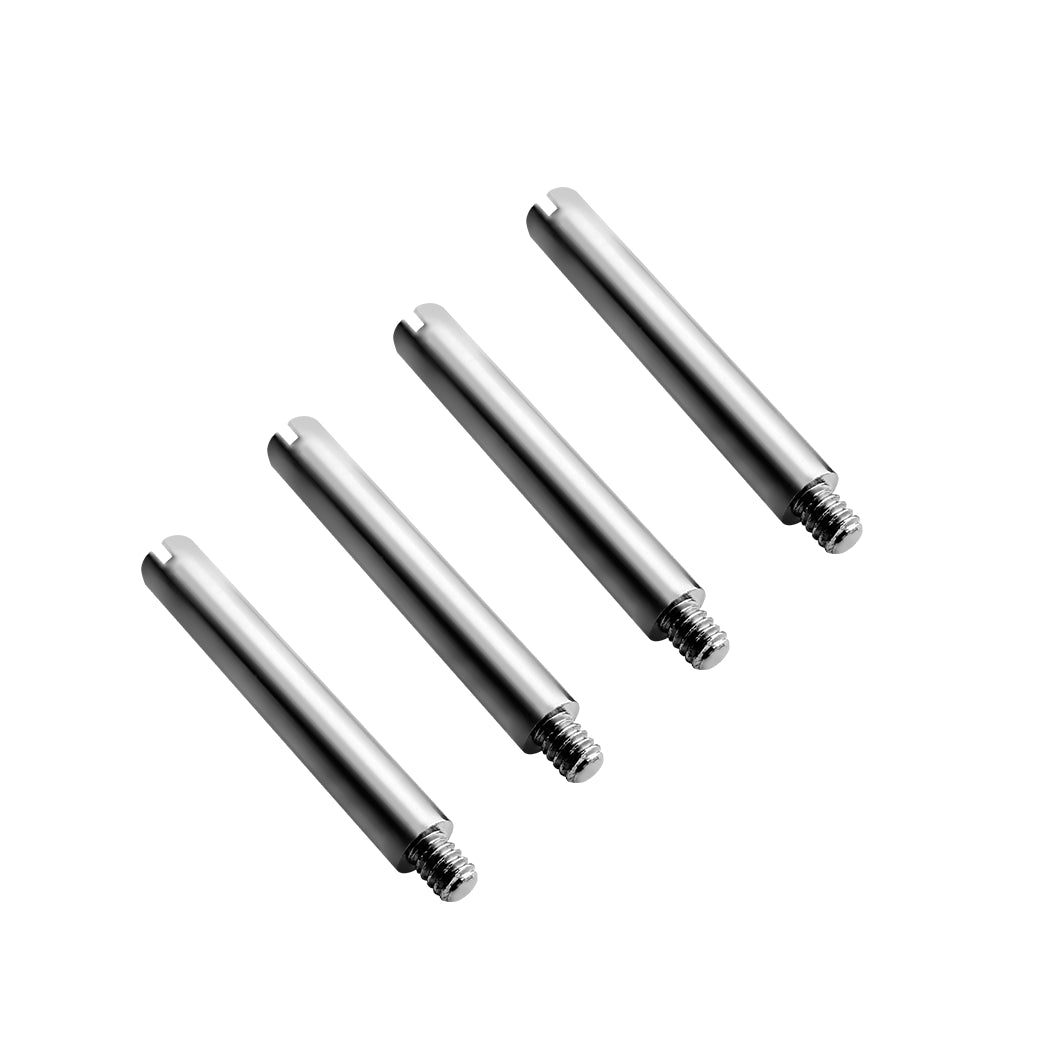 Screws Link Pins Tube Replacement for Rolex Watch Strap Bracelet Stainless Steel Submariner GMT Datejust Oyster 4 Pcs (13.5×1.8×1.2mm)