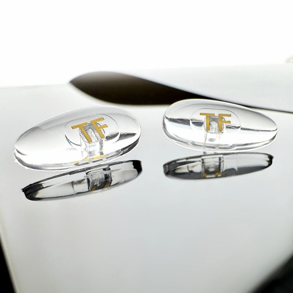 Replacement For Tom Ford Nose Pads Sunglasses Eyewear With Screw And Screwdriver 15mm Gold