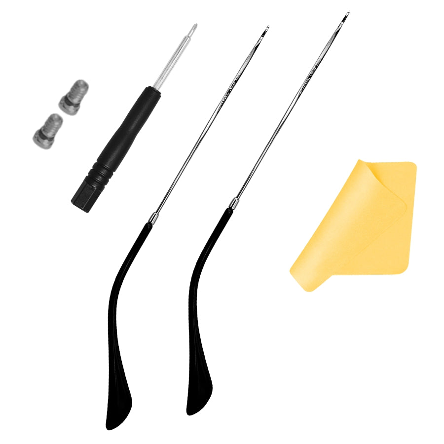 Replacement Temple Arms for Ray-Ban RB3447 Round Metal RB3547N RB3548N RB3647N Sunglasses Gunmetal&Black