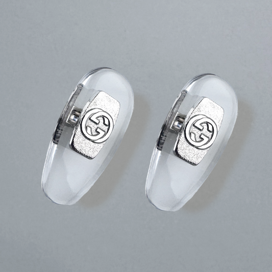 Nose Pads for Gucci Eye Glass Eyeglass Sunglass Frames with Screws Screwdriver Set 14mm