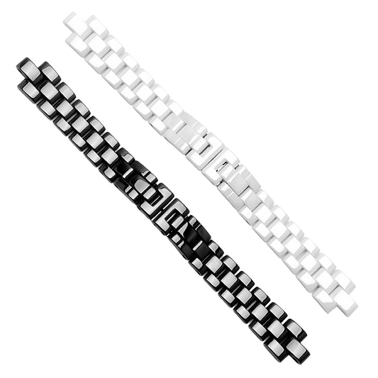 Watch Band Strap Bracelet Replacement for Chanel J12 Watch Real Ceramic