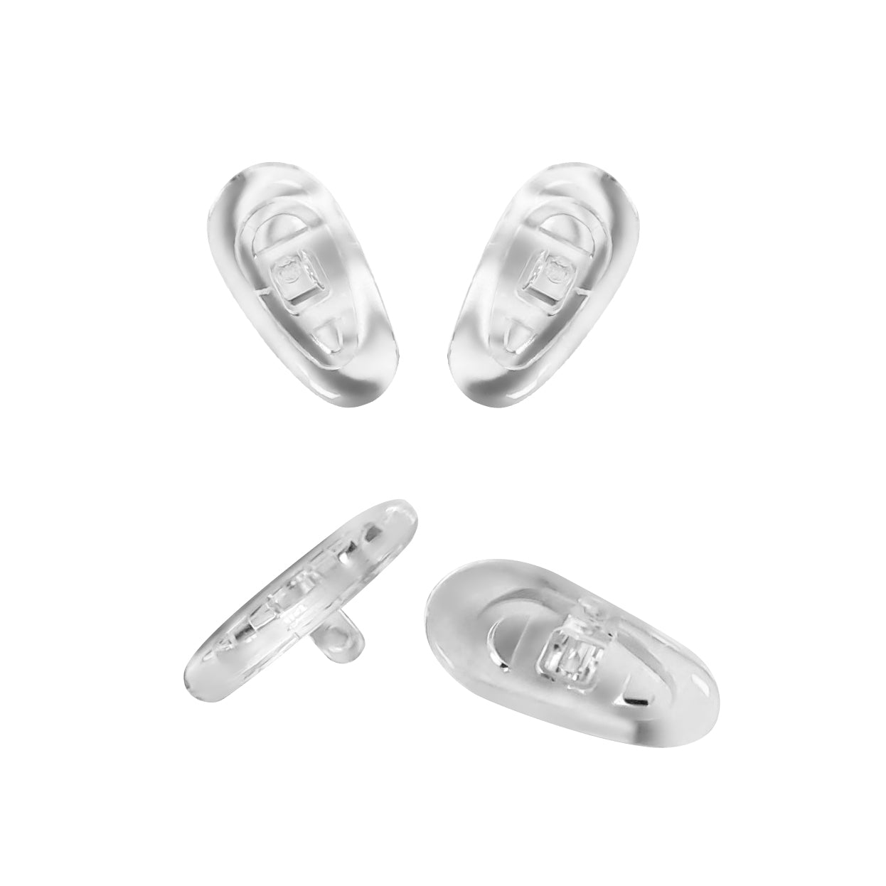 Nose Pad For  Sunglasses Silicone Nosepiece Optical Eyeglasses Screw In 3pcs