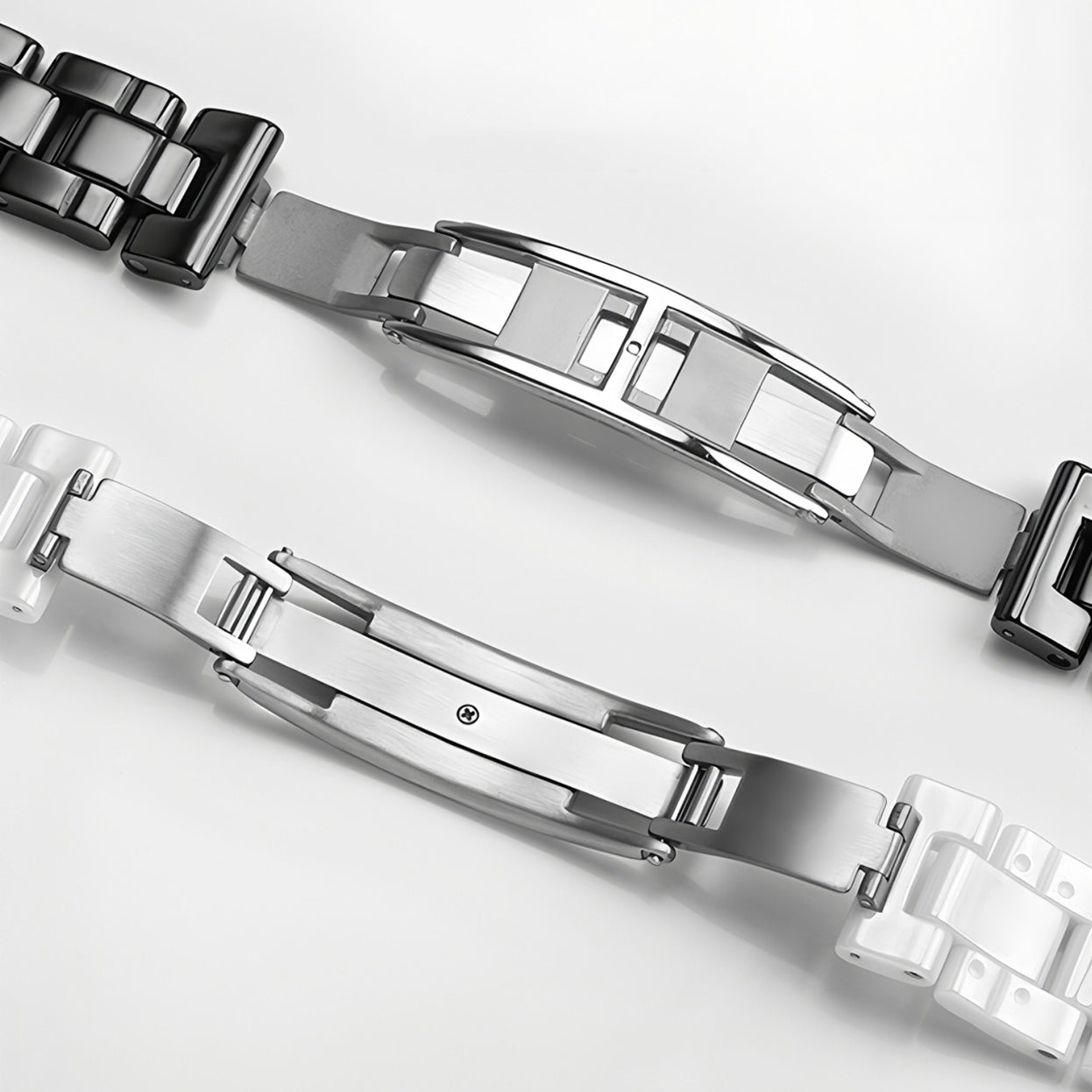 Butterfly Deployment Buckle Replacement For Chanel J12 Bracelet Stainless Steel