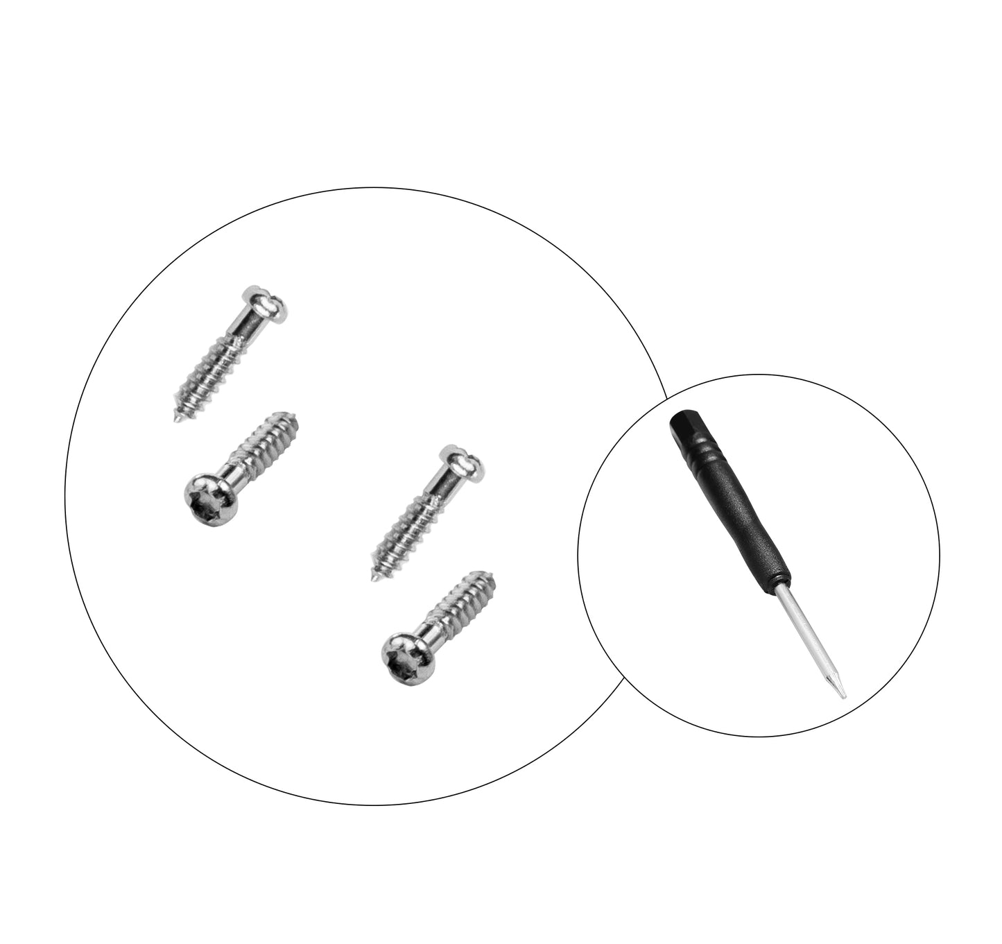 Screws T4 For Oakley Twoface oo6020 Sunglasses 4pcs