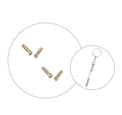 Screws For  Sunglasses Ray Ban RB4147 RB4101 RB4181 RB4184 RB4190 RB4142 RB4191 RB4175 Temple Hinge Screw