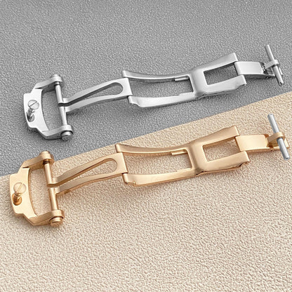 Nautilus Clasp Folding Buckle Replacement For Patek Philippe Nautilus Butterfly Buckle Stainless Steel 18mm