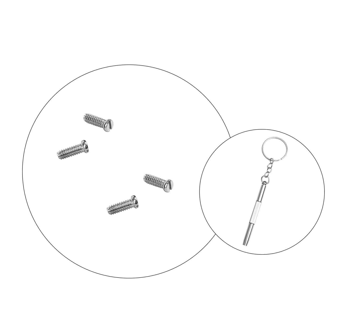 Screws For  New Wayfare Ray Ban RB3014 RB3016 RB3507 RB4346 RB4246 Temple Hinge Screw Sunglasses