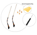 Hicycle2 Substitute Temple Arm For RB3447 Round RB3548 3548N Hexagonal Sunglasses Screwdriver 4pcs Screws