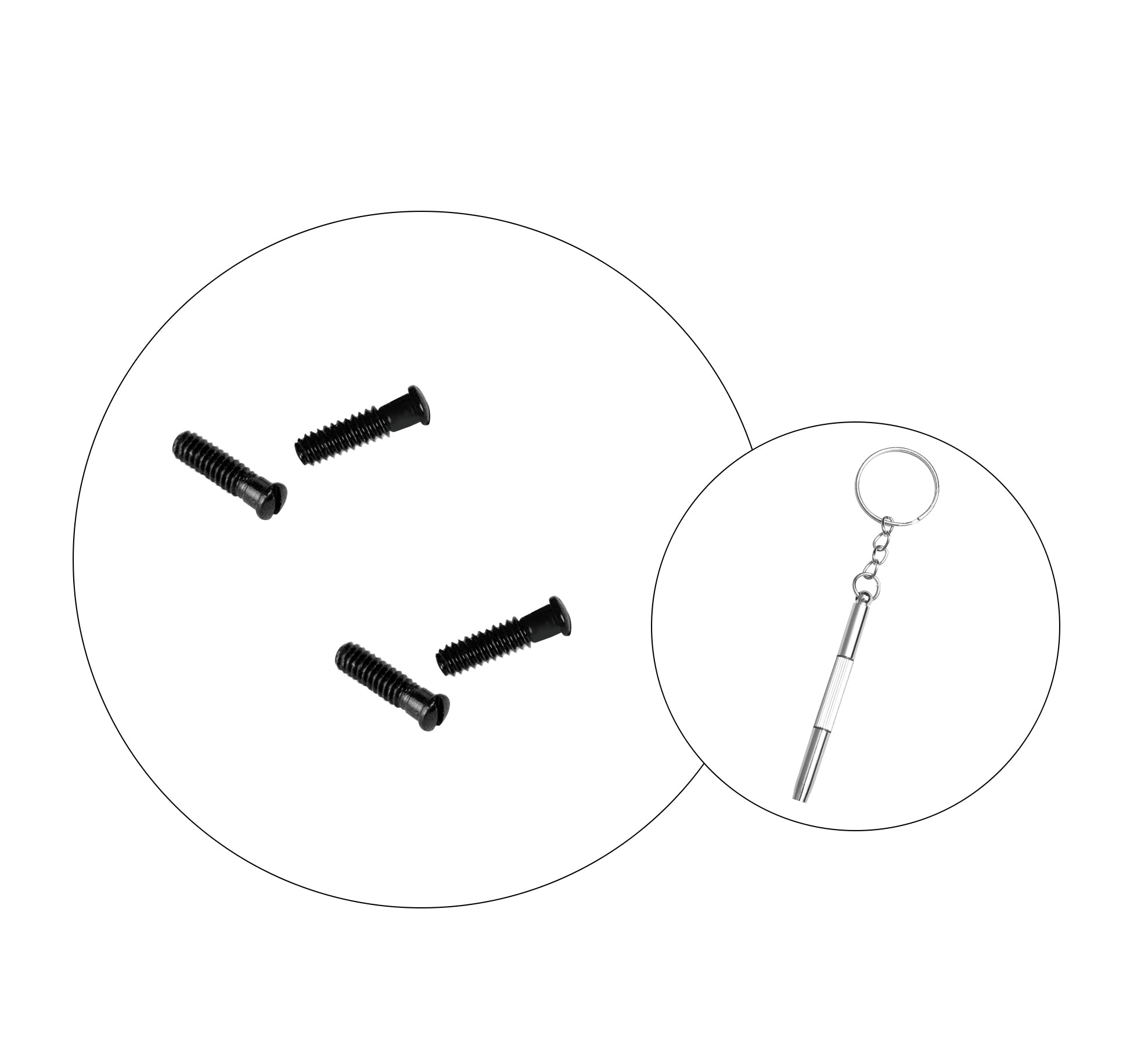Screws For  Sunglasses Ray Ban RB4147 RB4101 RB4181 RB4184 RB4190 RB4142 RB4191 RB4175 Temple Hinge Screw