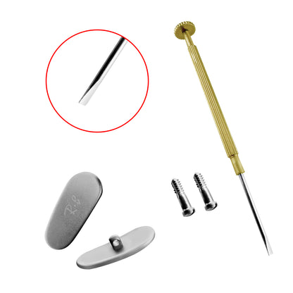 Replacement For Ray Ban Titanium Nose Pads Sunglasses Eyewear With Screw And Screwdriver 16mm 4pcs