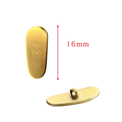 Replacement For Ray Ban Titanium Nose Pads Sunglasses Eyewear With Screw And Screwdriver 16mm 4pcs