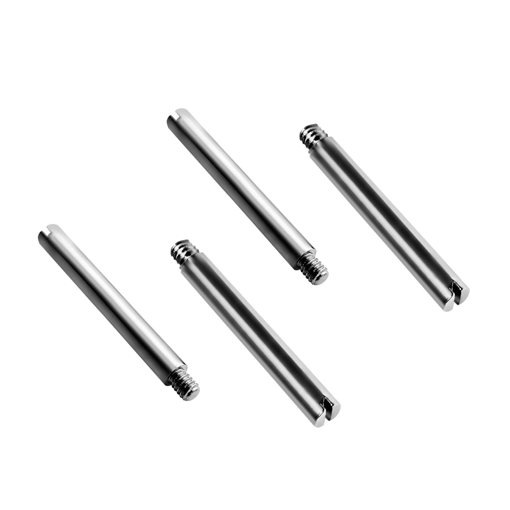 Screws Link Pins Tube Replacement For Rolex Watch Strap Bracelet Submariner GMT Datejust Oyster Stainless Steel 12 Pcs (13.6×1.7×1.4mm)