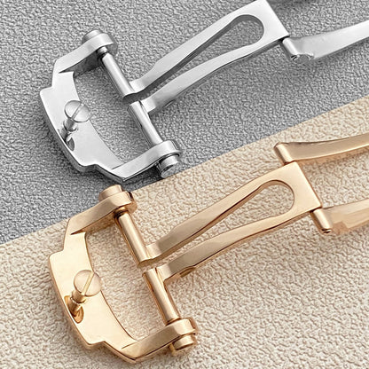 Nautilus Clasp Folding Buckle Replacement For Patek Philippe Nautilus Butterfly Buckle Stainless Steel 18mm