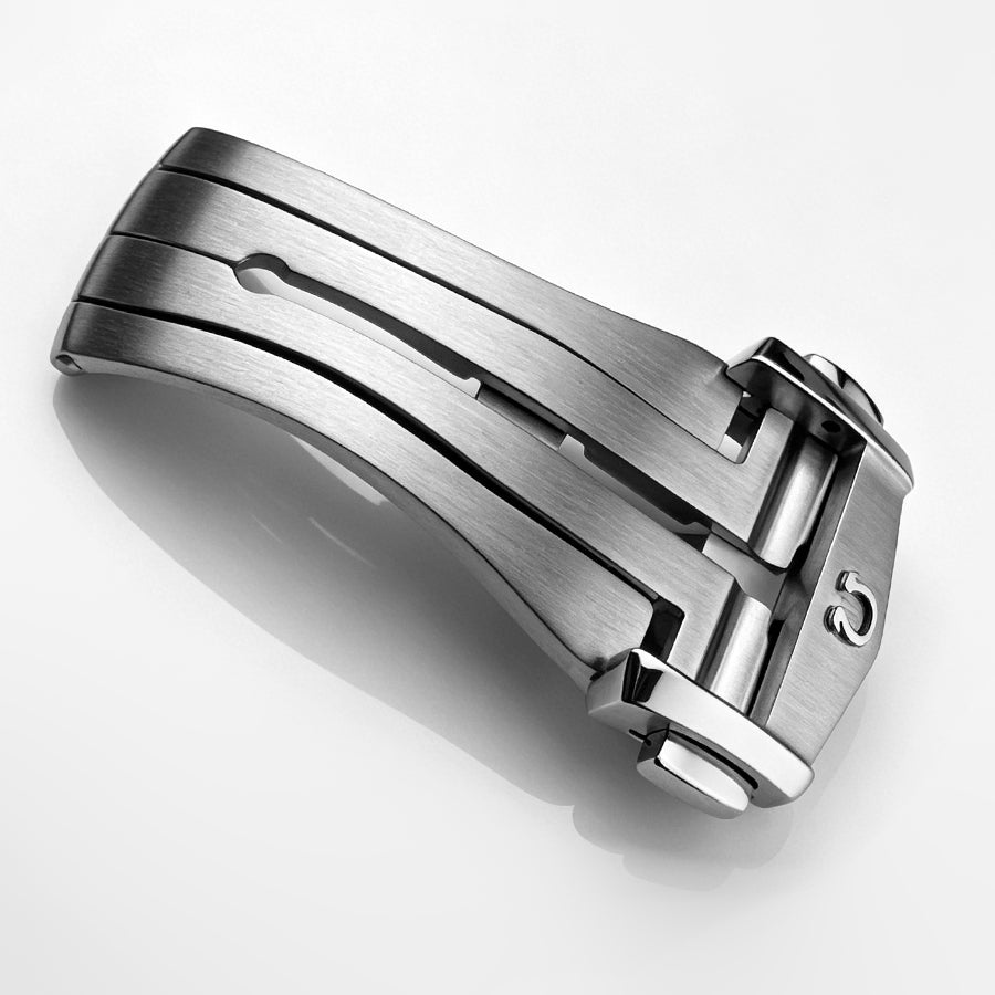 Premium Upgrade! 18mm Deployment Clasp Buckle Replacement for Omega Speedmaster (Model # 94521873)