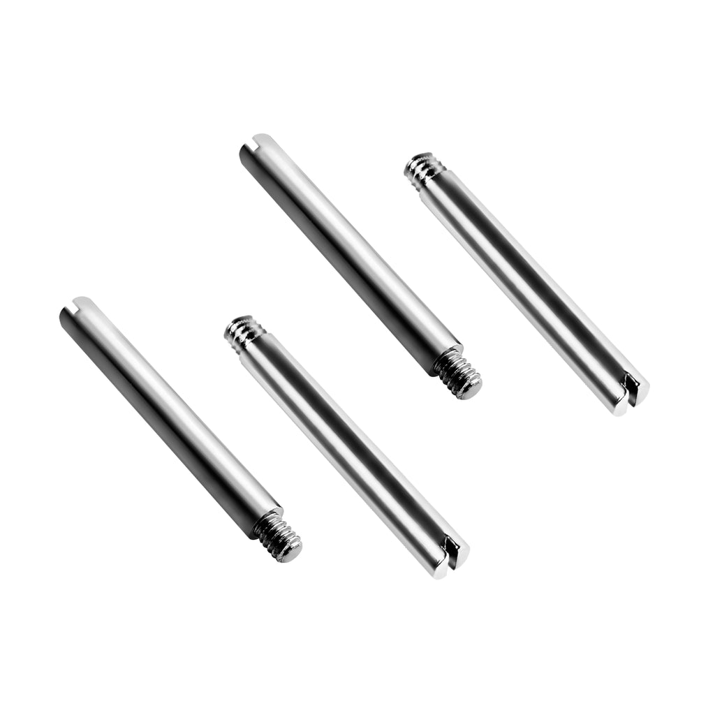 Screws Link Pins Tube Replacement for Rolex Watch Strap Bracelet Stainless Steel Submariner GMT Datejust Oyster 4 Pcs (13.3×1.5×1.2mm)