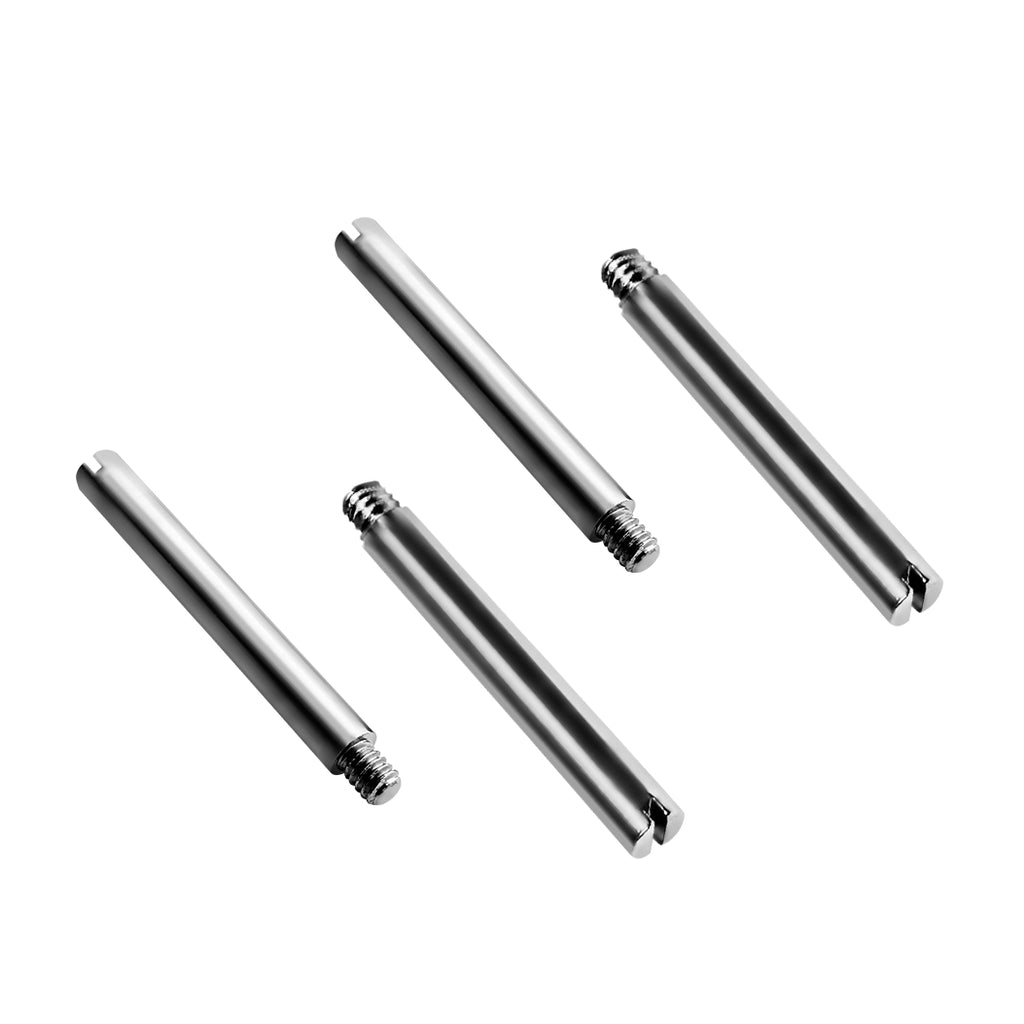 Screws Link Pins Tube Replacement for Rolex Watch Strap Bracelet Stainless Steel Submariner Datejust Oyster 4 Pcs (13.6×1.7×1.4mm)