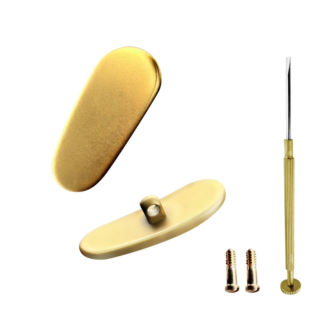 Replacement For Ray Ban Titanium Nose Pads Sunglasses Eyewear With Screw And Screwdriver 16mm 4pcs