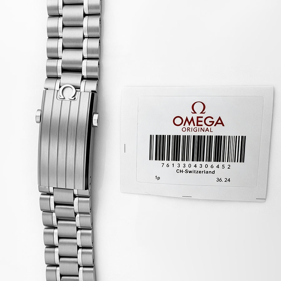 Perfect Fit!  Original Omega Stainless Steel Watch Band Replacement for Omega Speedmaster 3861 "Sapphire Sandwich"