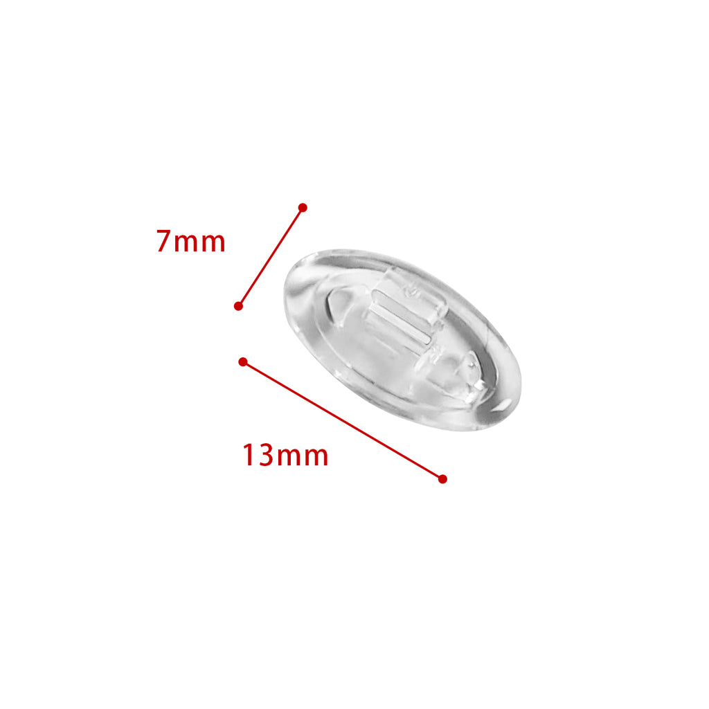 Hicycle2 Glasses Nose pads for  Eyewear Elliptical Nosepiece Kits Sunglasses 5 Pieces