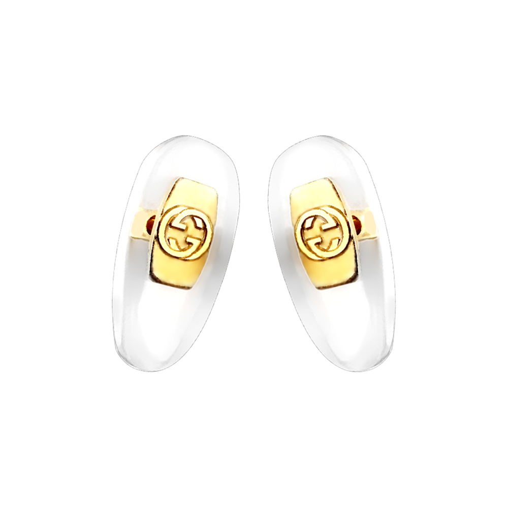Nose Pads for Gucci Eye Glass Eyeglass Sunglass Frames with Screws Screwdriver Set 14mm