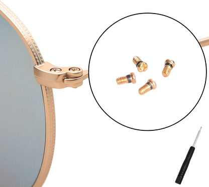 Hicycle2 Temple Arm For Ray Ban RB3447 Round RB3548 3548N Hexagonal Sunglasses Screwdriver 4pcs Screws