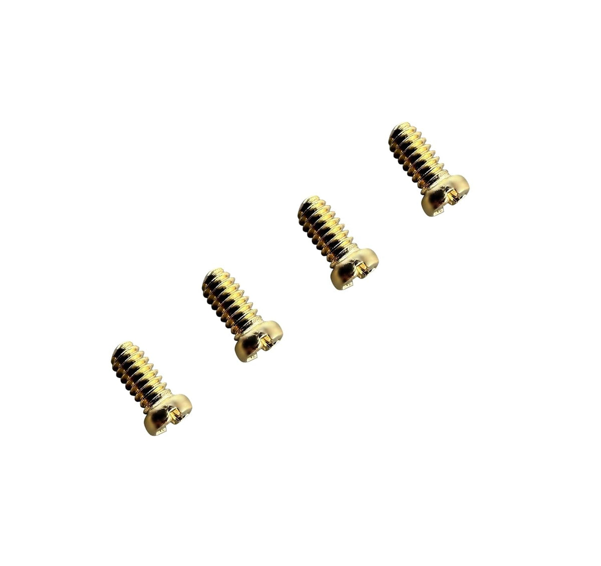 Ray Ban RB3507 RB2716 RB3016 Clubmaster Replacement Back Side Lenses Screws 4 with Screwdriver 1 (Golden, Lenses Ring Screws)