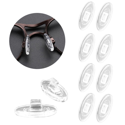 Hicycle2 Glasses Nose pads for  Eyewear Elliptical Nosepiece Kits Sunglasses 5 Pieces