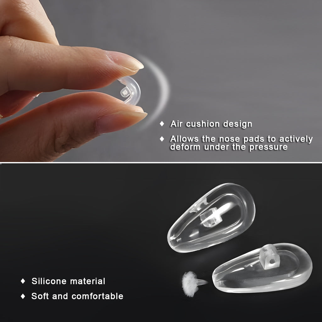 Hicycle2 Nose Pads Silicone For Oakley Sunglasses Screw In Nosepiece 3 pcs For  Tincup OX3184 Tincup Carbon OX5094