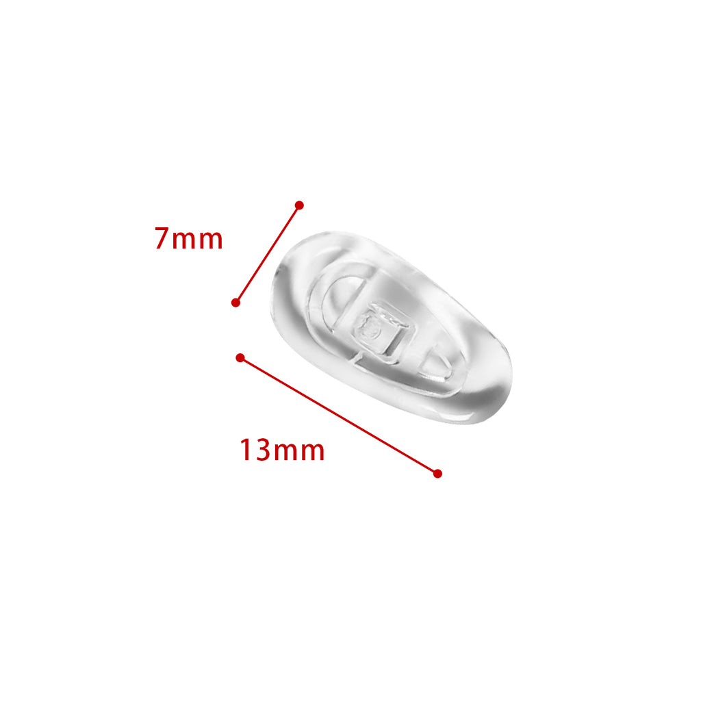 Hicycle2 Nose Pad For Sunglasses Silicone Nosepiece Optical Eyeglasses Screw In 5pcs